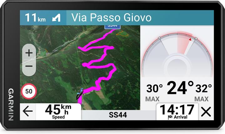Garmin GPS zūmo XT3 4,7″ motociklu satelītnavigācijas ierīce (4.70")