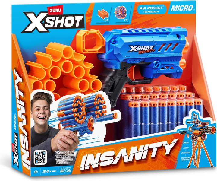 Produktbild Zuru X-Shot Insanity Micro (24 Darts)