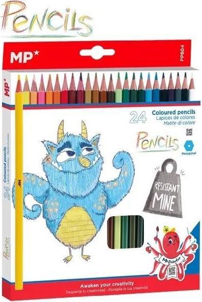 Immagine prodotto Teka Bleistiftstifte in 24 Farben (Multicolore)