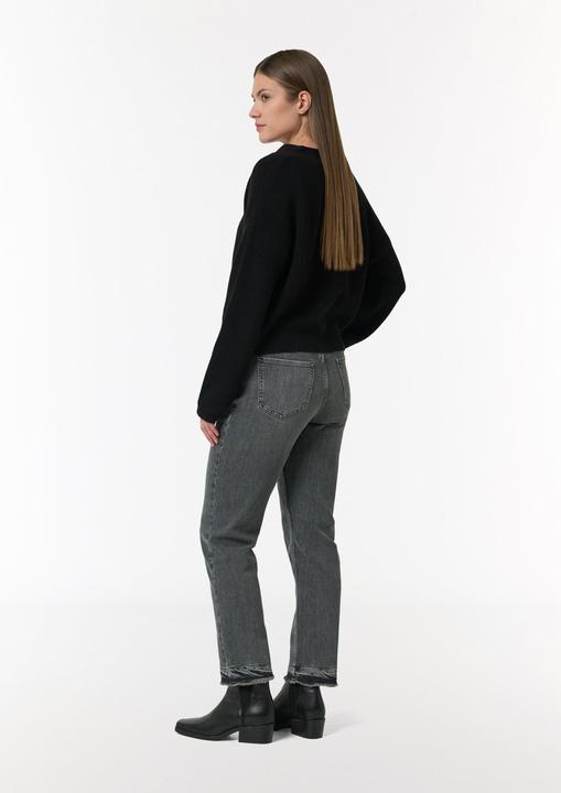 Produktbild Comma Strickjacke Lässige Strickjacke mit voluminösen Ärmeln (40)