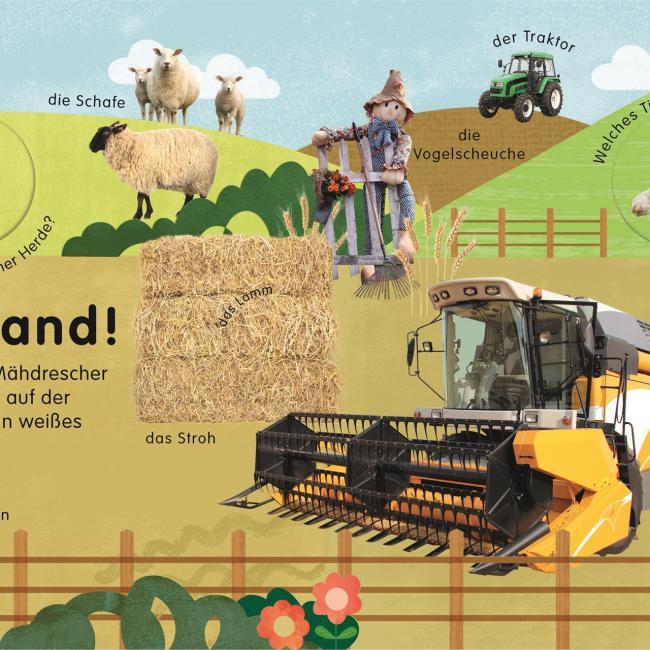 Immagine prodotto Erstes Lernen Drehen. Auf dem Bauernhof (Tedesco, DK Verlag - Bambini, 2021)