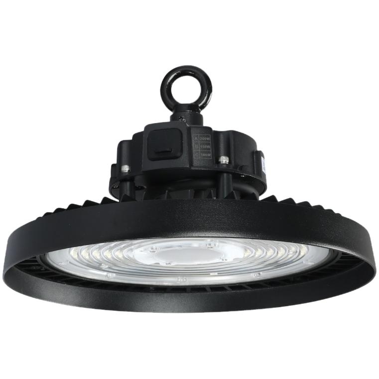 Enovalite, Wandleuchte + Deckenleuchte, LED-HighBay-Leuchte, UFO, EEK: C, 200W, 34000lm, 5000K, schwarz (34000 lm)