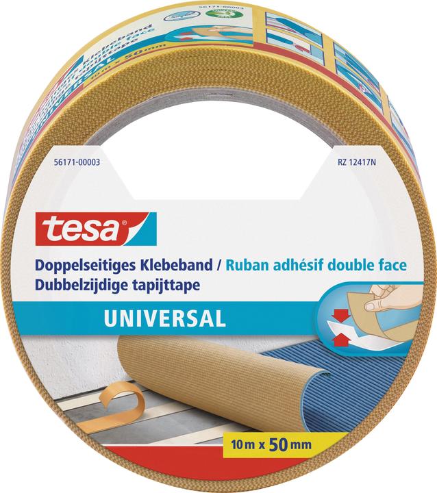 tesa UNIVERSAL double-sided adhesive tape (50 mm)