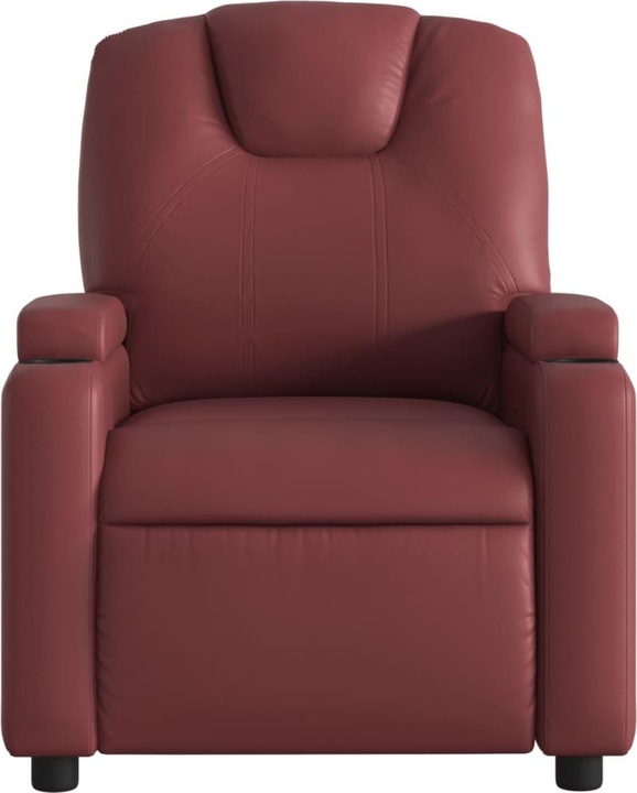 Produktbild VidaXL Massagesessel Weinrot Kunstleder,Farbe: Weinrot,Material