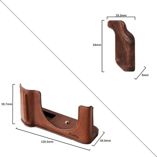 Actual product image SmallRig Leather bag kit for Fujifilm GFX100RF (Camera case)