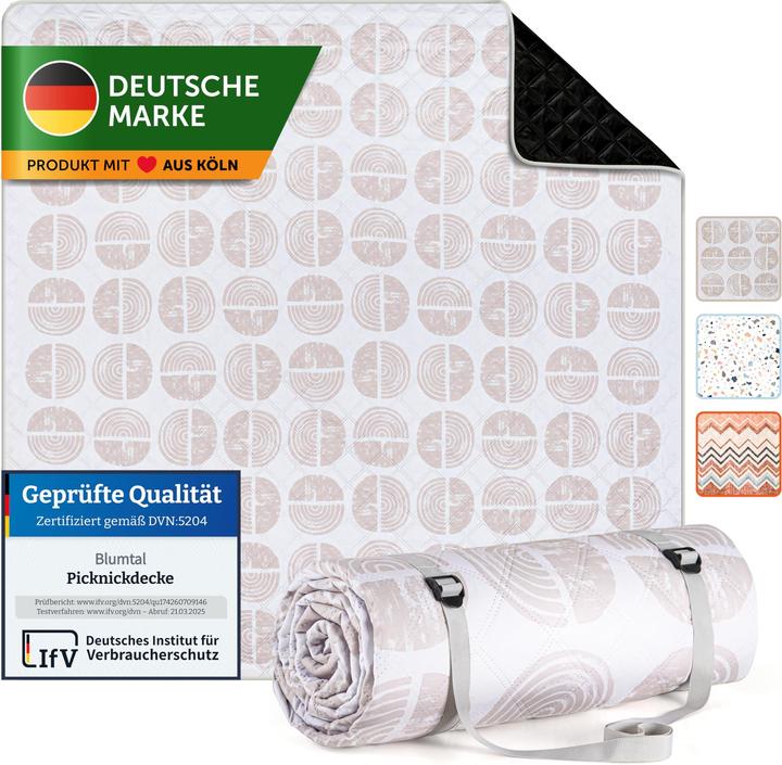 Produktbild Blumtal Picknickdecke