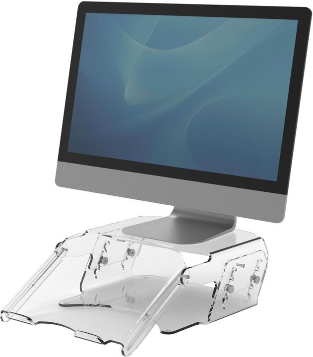 Actual product image Fellowes Clarity Adjustable Monitor Stand w. Doc Holder (Table)