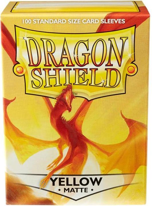 Actual product image Arcane Tinman ART11014 - Matte - Yellow (100) Card Sleeves