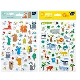 Interdruk, Sticker, Puffy Sticker 50 Stk. Kinder