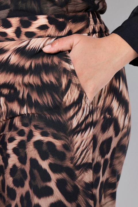 Image du produit Miamoda Culotte, weites, gerades Bein, Leo-Patchmuster (58)