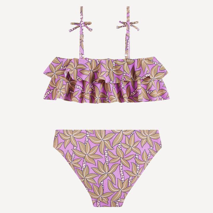 Actual product image La Redoute Collections Bikini mit Blumenmuster (110)
