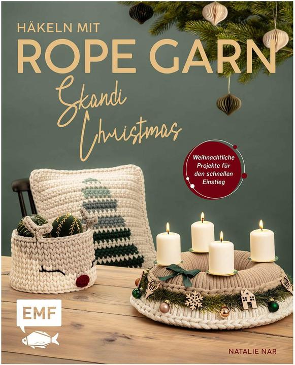 Häkeln mit Rope-Garn super easy - Skandi-Christmas