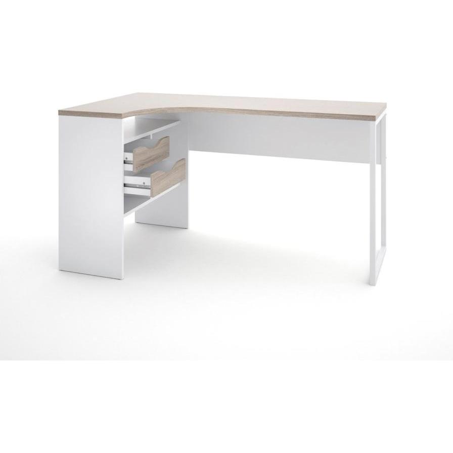 Ebuy24, Schreibtisch, Schreibtisch Fula (77 x 145 x 81 cm)