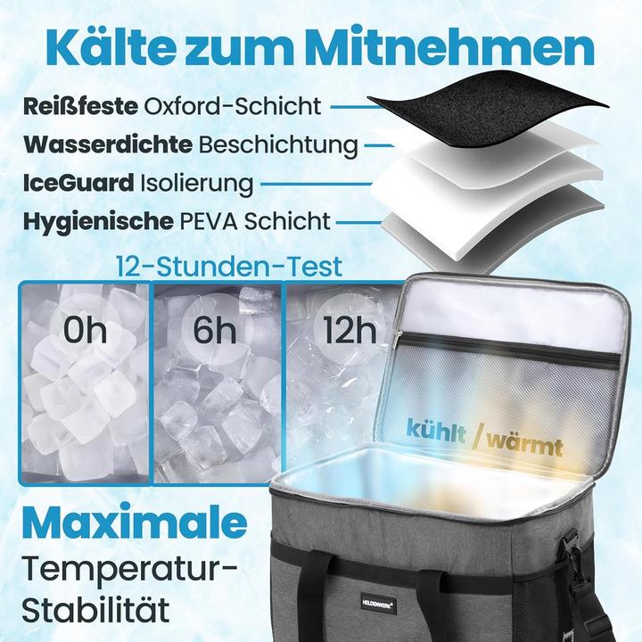 Actual product image Heldenwerk Faltbare Kühltasche (20 l)