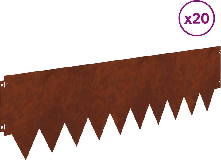 Produktbild vidaXL Raseneinfassung (103 cm)