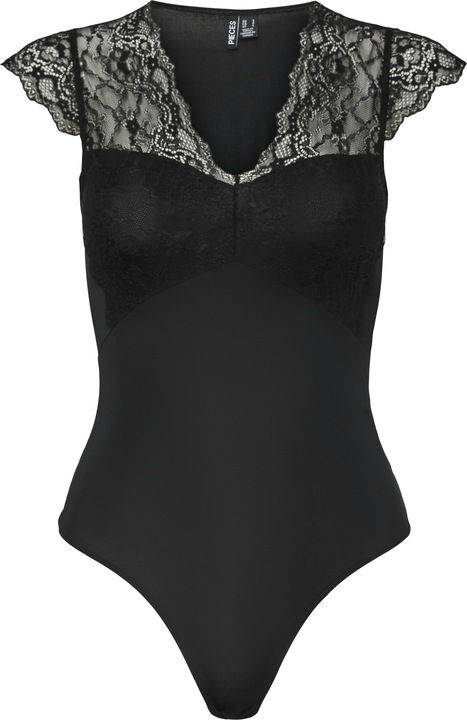 Pieces Pctatianna Ss Bodystocking Noos