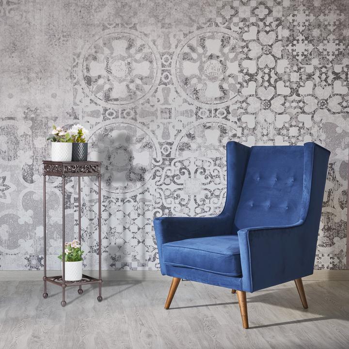 Actual product image Relaxdays Flower stool