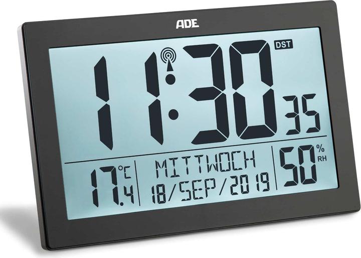 Produktbild ADE Funk-Wanduhr