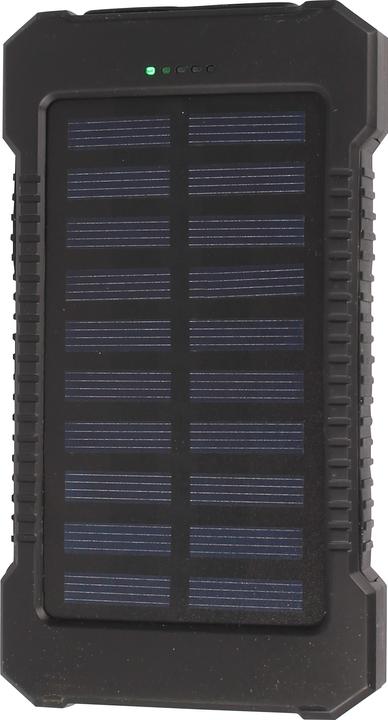 Batterie externe solaire VOLTCRAFT SL-100VC 10000 mAh Power Delivery LiPo noir - Electronic France