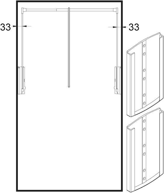 Produktbild Servetto Halter Tasca (1 Stk.)