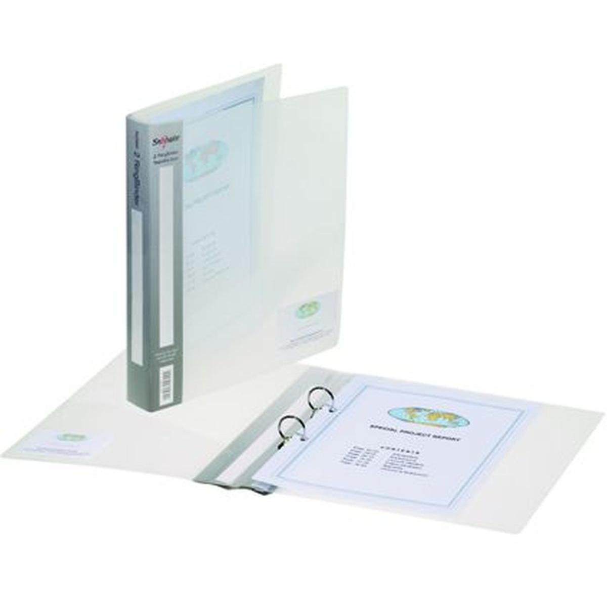 Snopake, Ordner, Trenner 2-Ring A4 transparent (367795) (A4, 1 x)