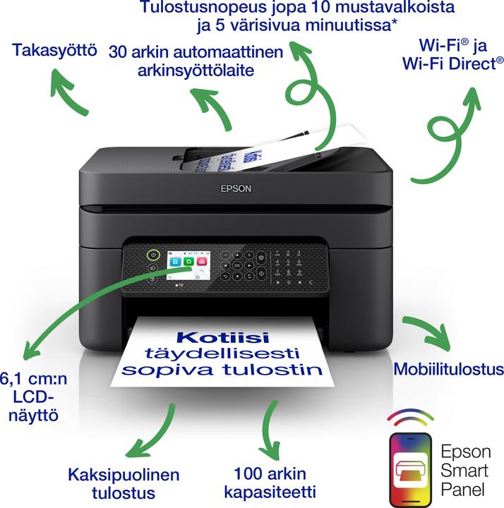 Actual product image Epson WF-2950DWF (Ink, Colour)