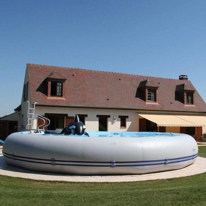 Actual product image Zodiac above-ground pool round Winky 6 diam ext 7.50m (125 x 125 cm)