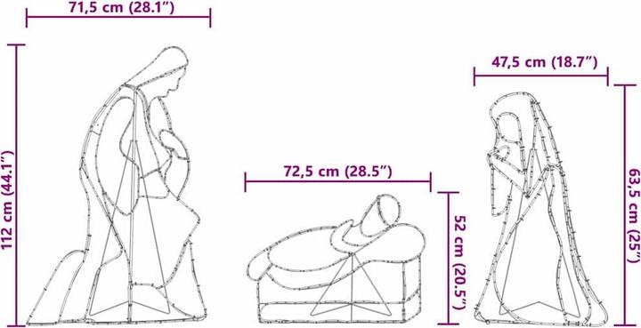 Image du produit vidaXL Krippenszene