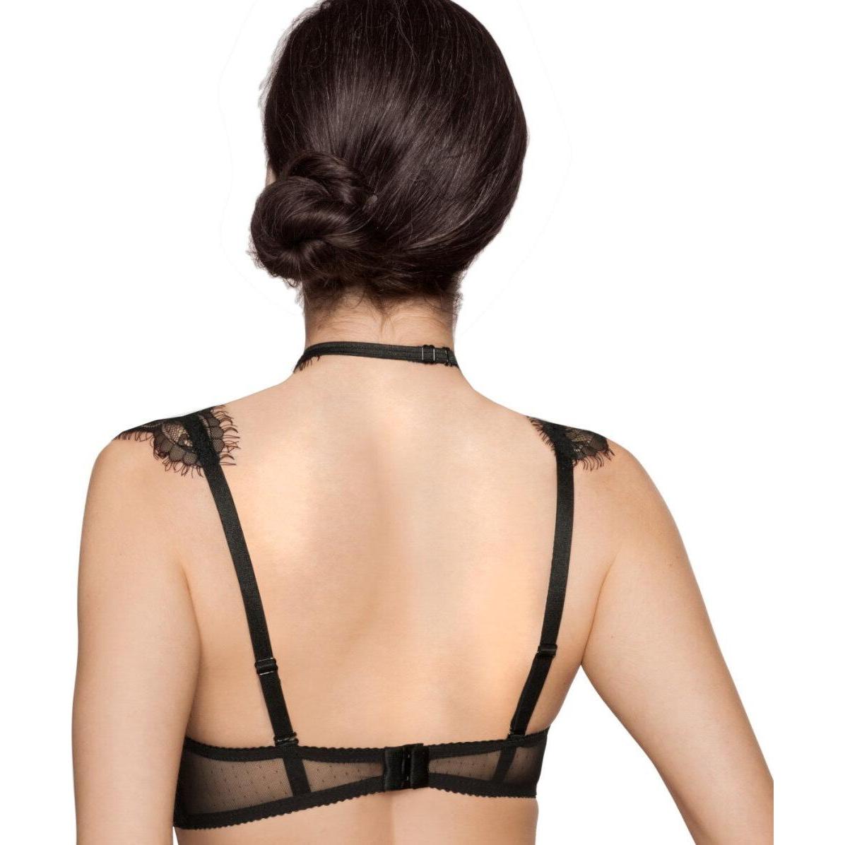 Thumbnail - Róza, BH, Idrisa push-up bra, Schwarz, (75 C, Einzelpack)