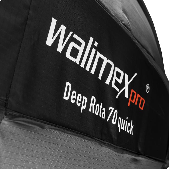 Actual product image Walimex pro pro Studio Line Deep Rota QA70 + softbox adapter Elinchrom (Parabolic Softbox, 70 cm)