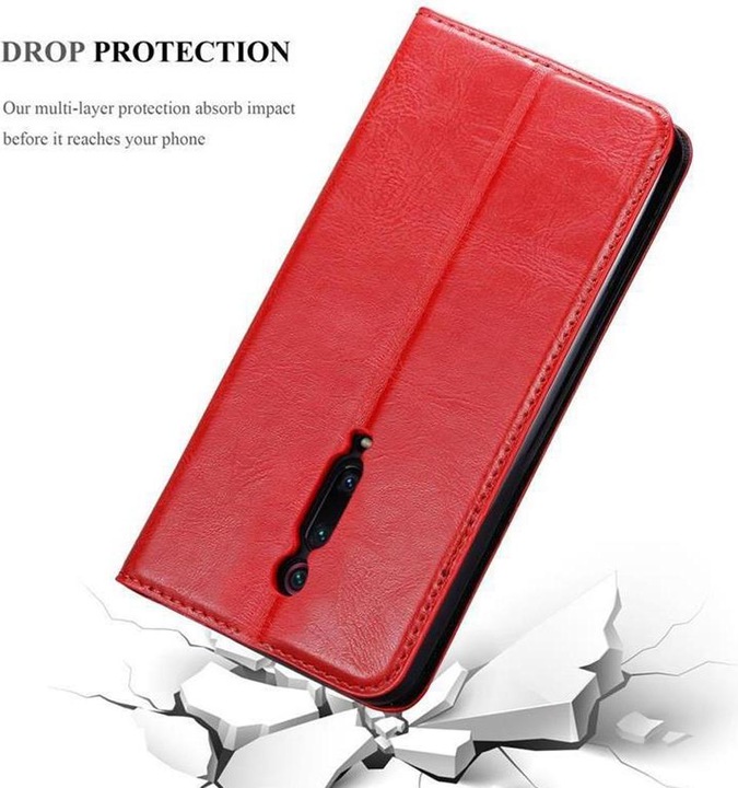 Actual product image Cadorabo Book Invisible Magnet Cover (Xiaomi Redmi K20, Mi 9)