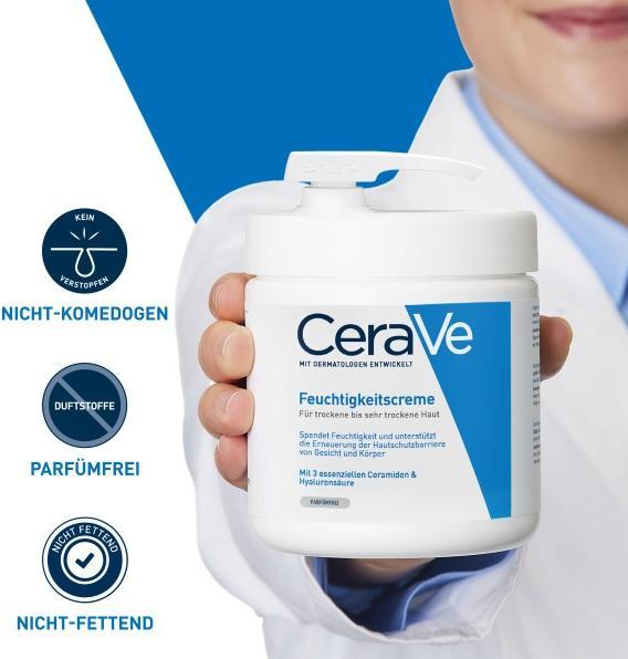 Actual product image CeraVe Moisturizer (Body cream, 454 ml)