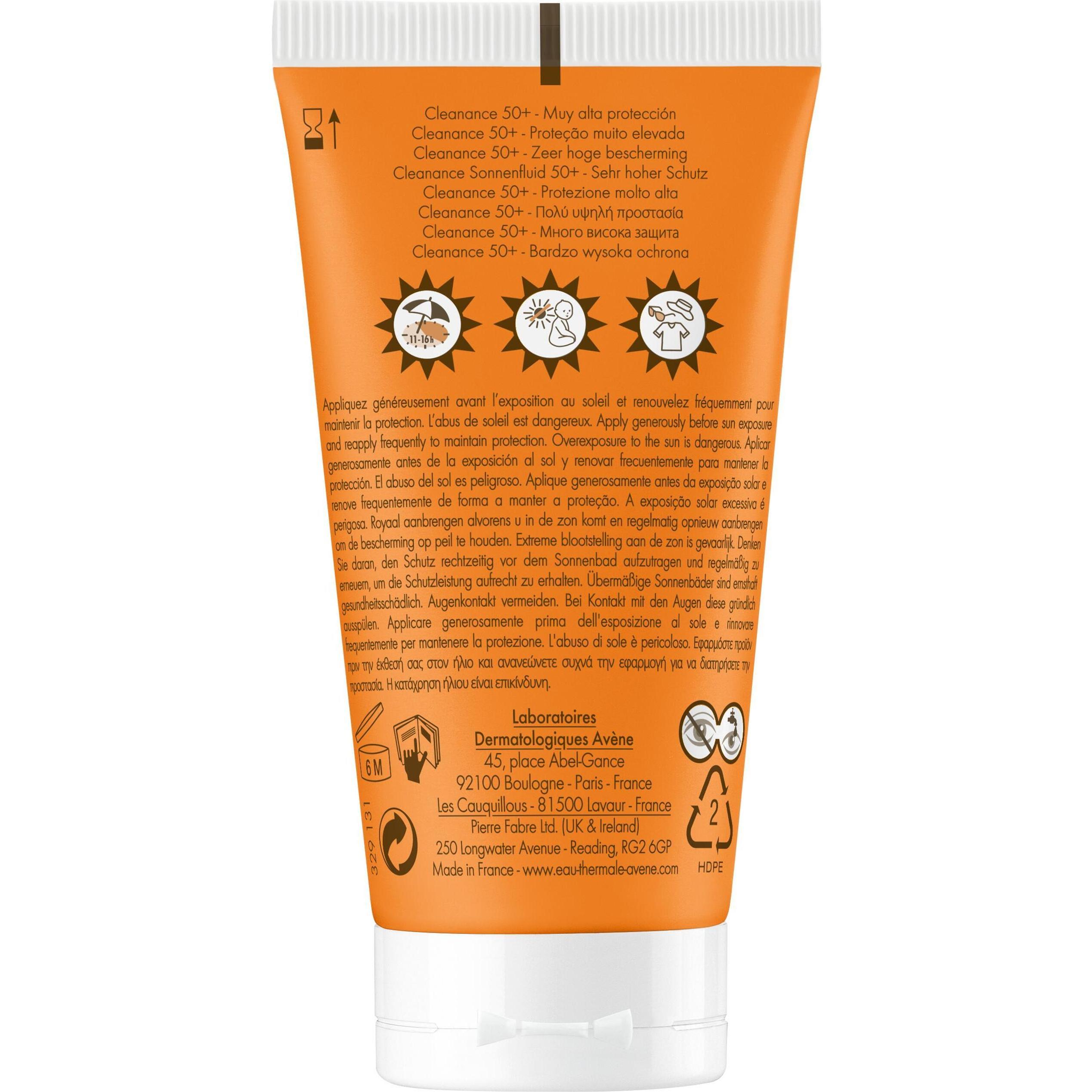 Thumbnail - Avène, Sonnencreme, Cleanance Solaire (Sonnencreme, SPF 50+, 50 ml, 68 g)