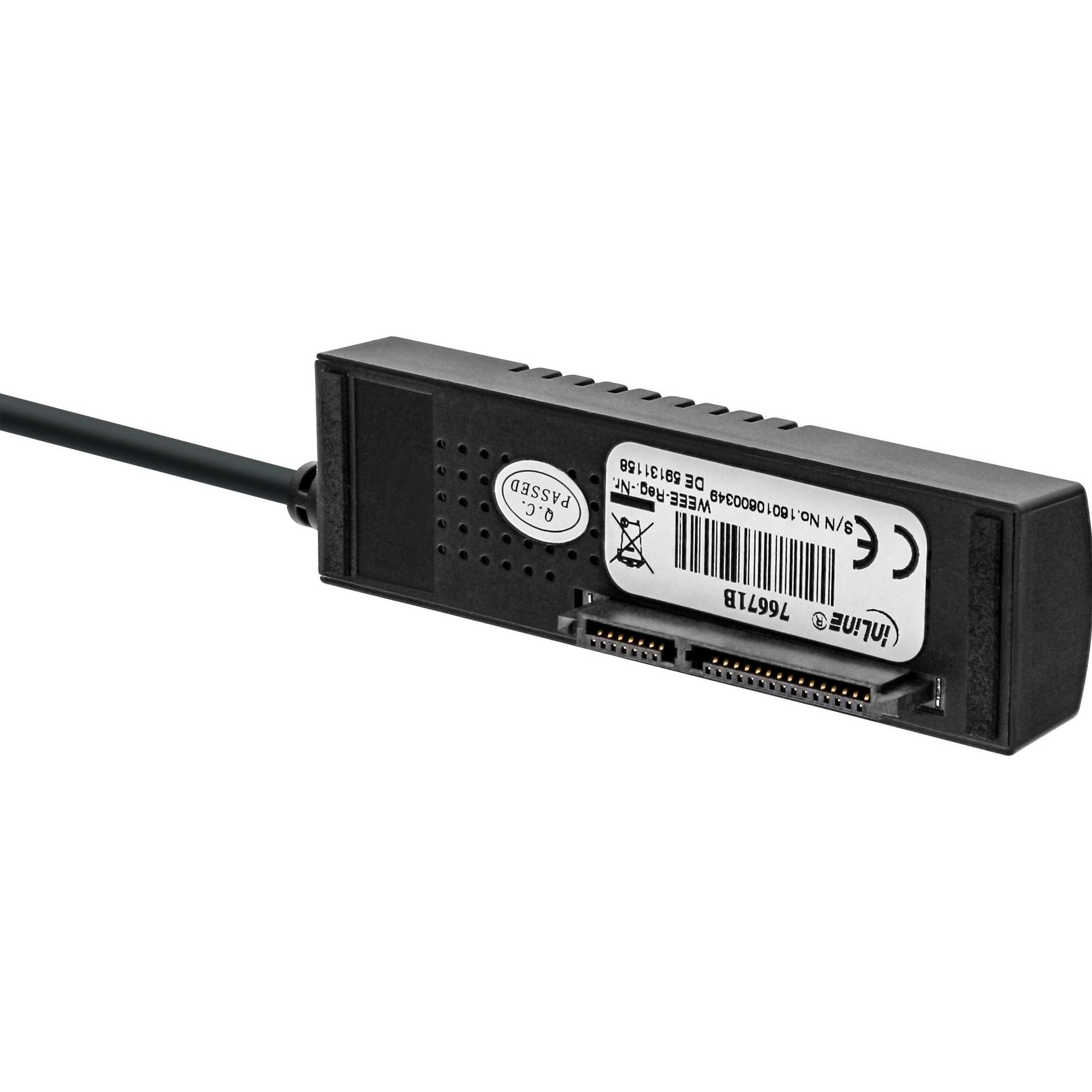 Thumbnail - InLine USB 3.1 zu SATA 6Gb/s Konverter Kabel, Data Converter