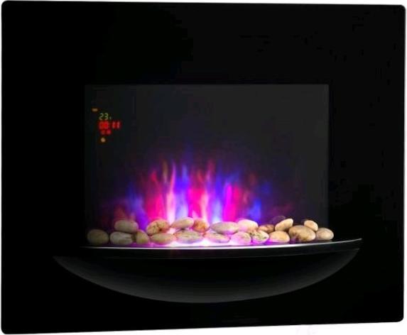 Produktbild Klarstein Feuerschale Elektrischer Wandkamin Schwarz
