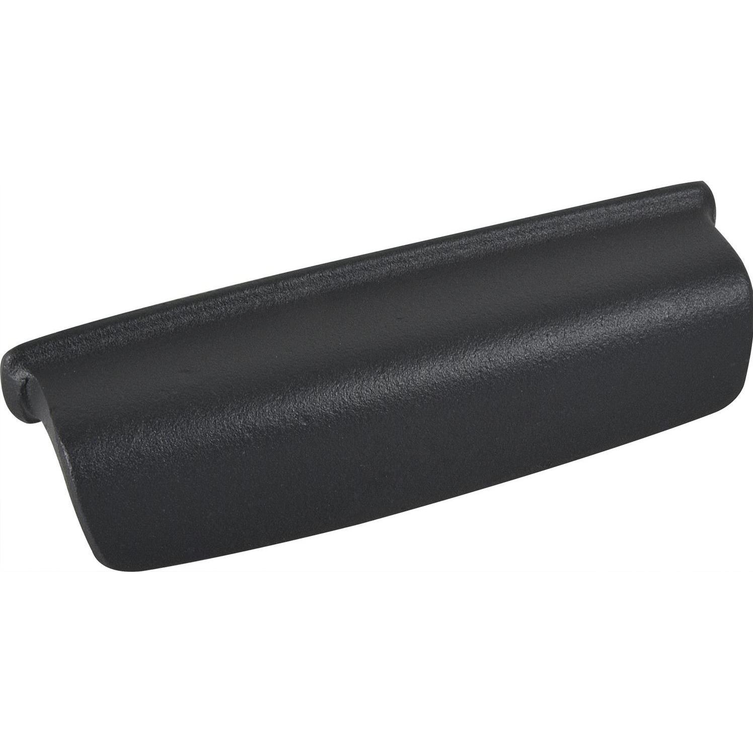 Furnipart, Möbelgriff, Möbelgriff Art LA 96 mm, Breite 117 mm, Gusseisen schwarz