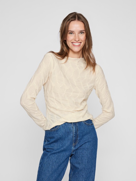 Produktbild Vila High Neck Oberteil mit langen Ärmeln (M)