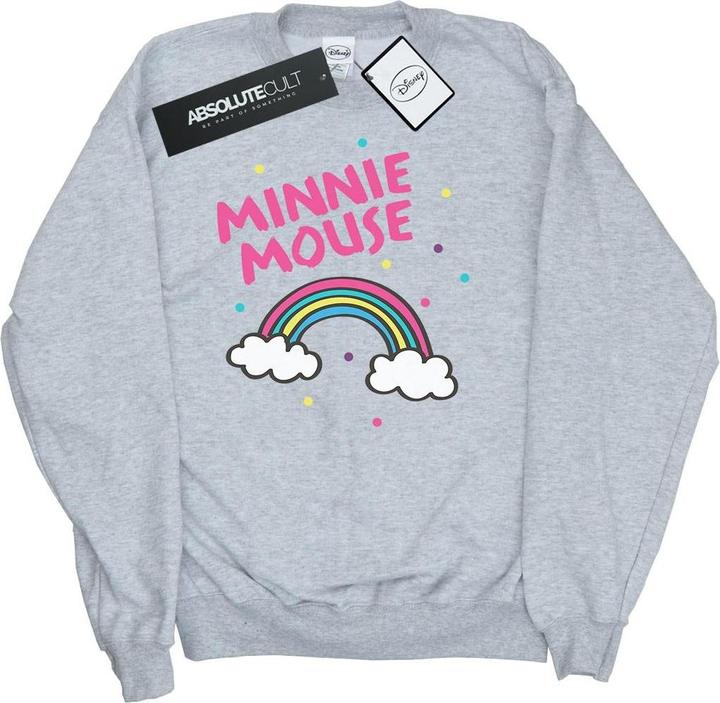 Produktbild Disney Minnie Mouse Rainbow Dots Sweatshirt Mädchen (128)