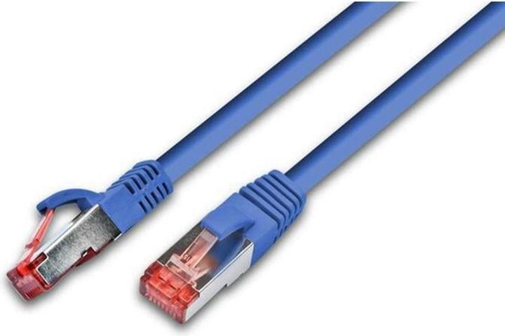 Produktbild Wirewin Patchkabel: S/FTP, 0.50m, blau (S/FTP, CAT6a, 0.50 m)