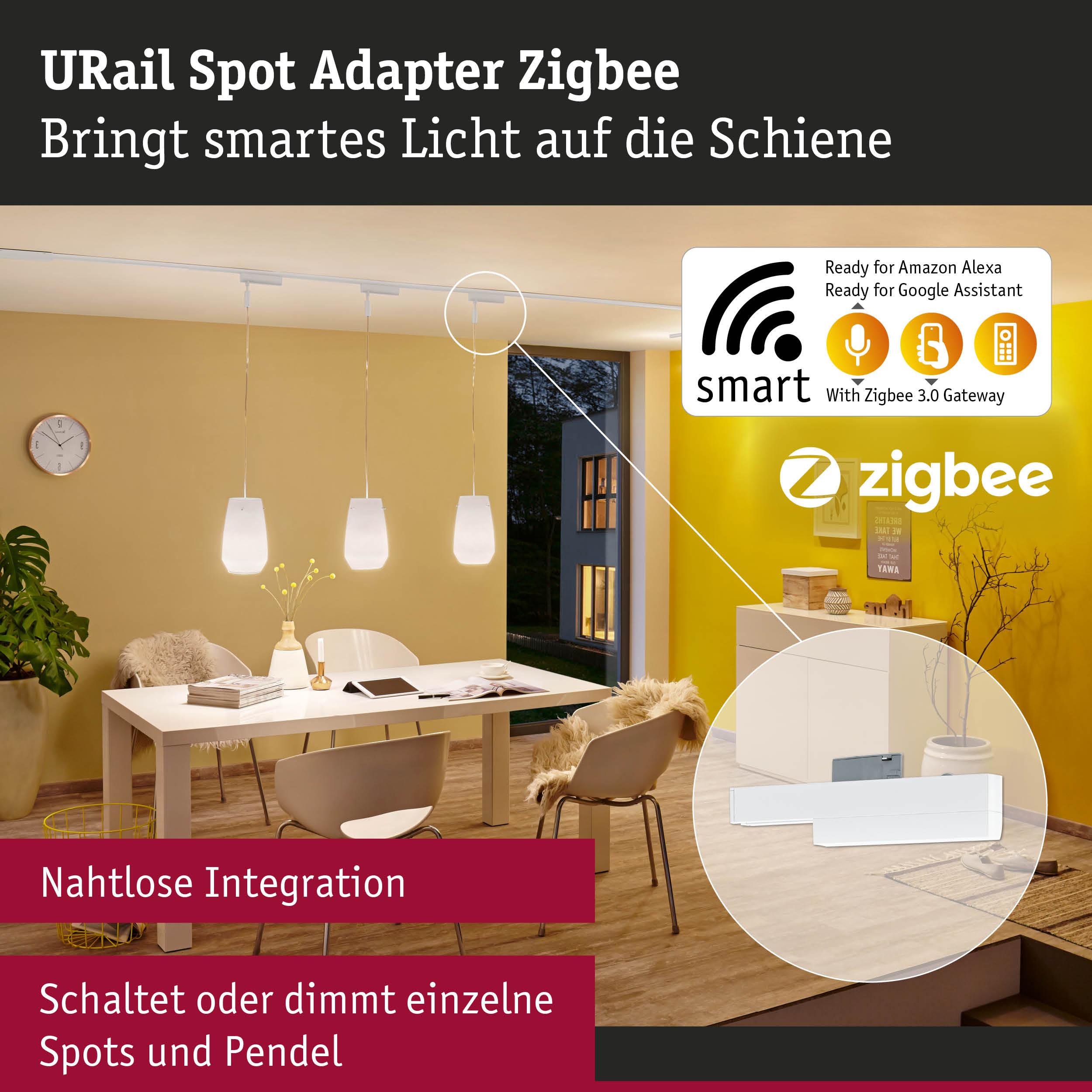 Paulmann, Zubehör Beleuchtung, URail Spot Adapter II Zigbee