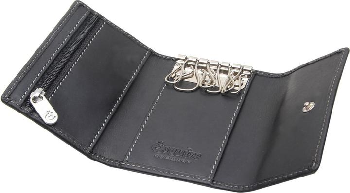 Actual product image Esquire Dallas leather key case 10 cm