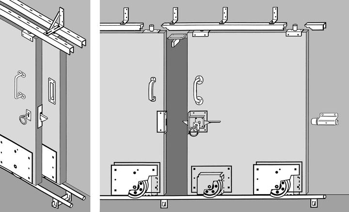 Image du produit Webi Galets de porte coulissante
