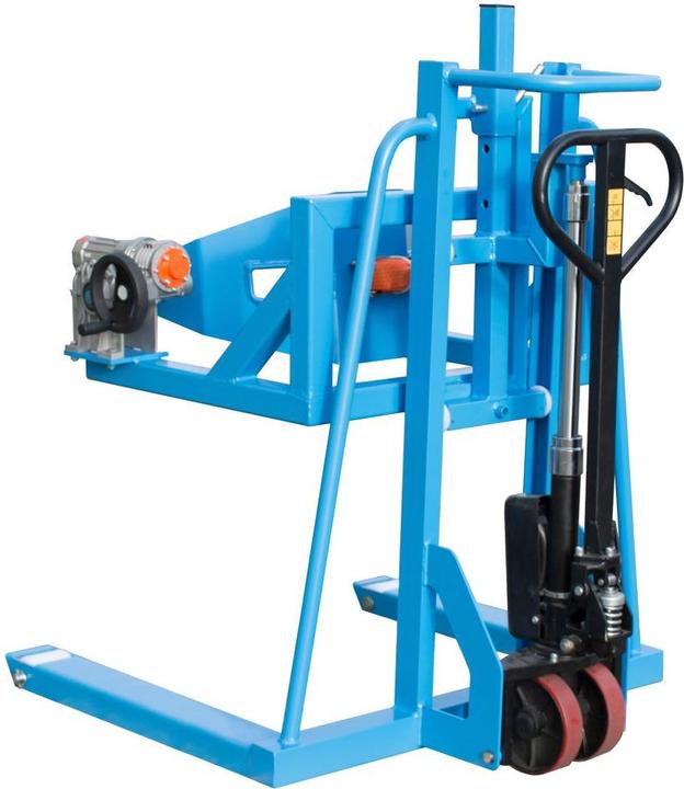 Actual product image Bauer Südlohn Drum lifter roller FHR 600 F, painted, light blue