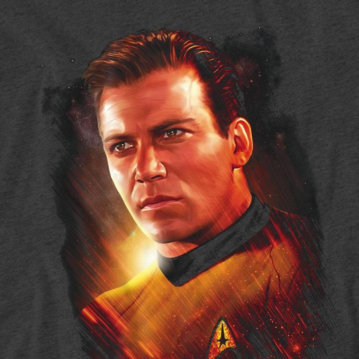 Actual product image Star Trek: The Original Series Unisex Adult Epic Captain Kirk T-Shirt (3XL)