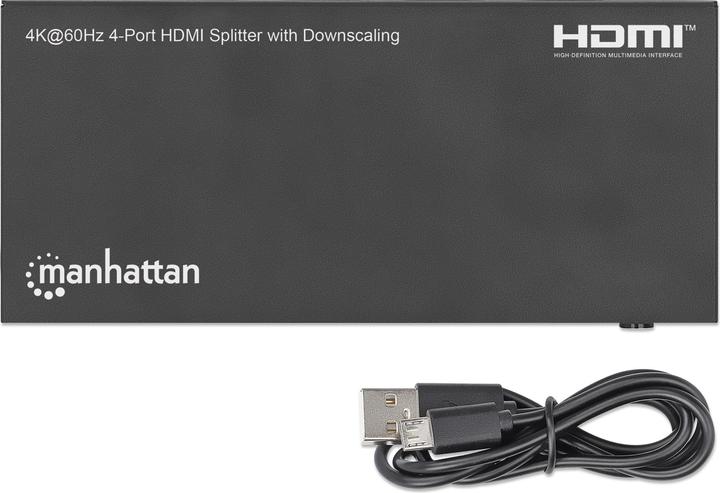 Immagine prodotto Manhattan Splitter HDMI a 4 porte 4K@60Hz