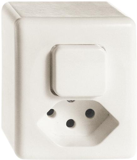 Image du produit Feller Petit combiné AP Bouton-poussoir/T13