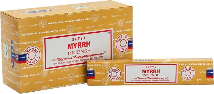 Produktbild Nag Champa Räucherstäbchen Myrrhe 120erPack