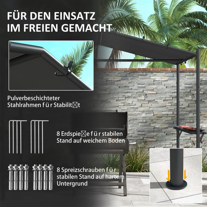 Produktbild Outsunny Pavillon (277 cm, 149 cm)