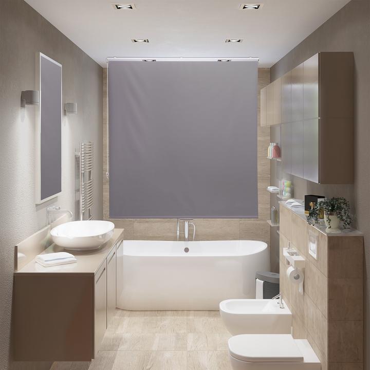 Immagine prodotto Relaxdays Tenda doccia (160 x 4,5 x 240 cm)