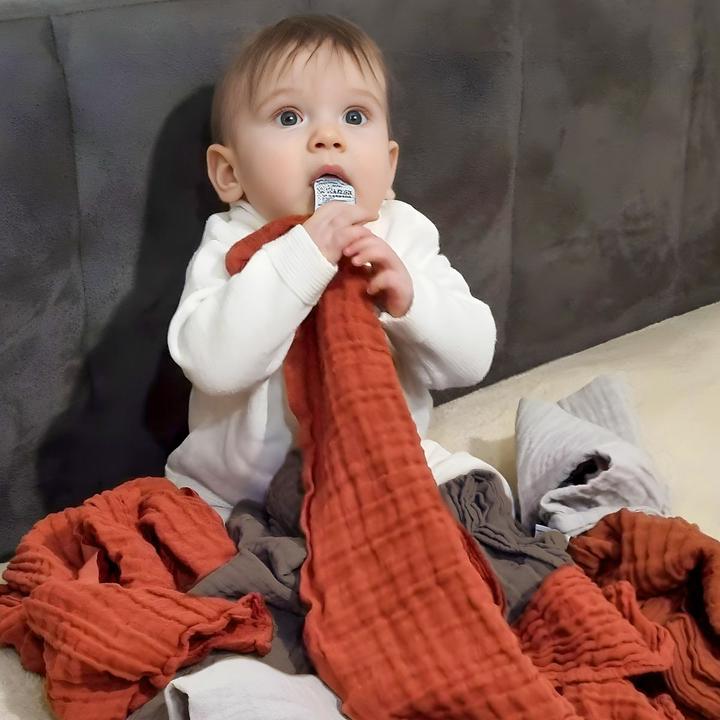 Actual product image Makian Mullwindeln & Mulltücher Mullwindel / Mulltuch 6er Pack 70 x 70 cm (70 cm, 70 cm)